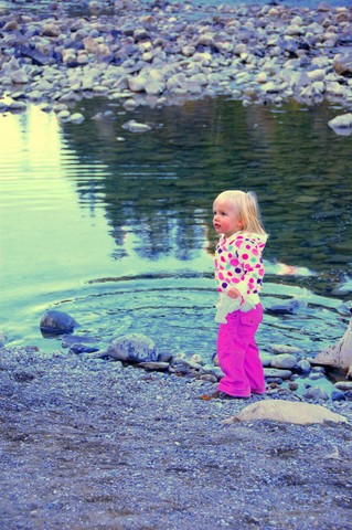 Morgan by Bow Falls II